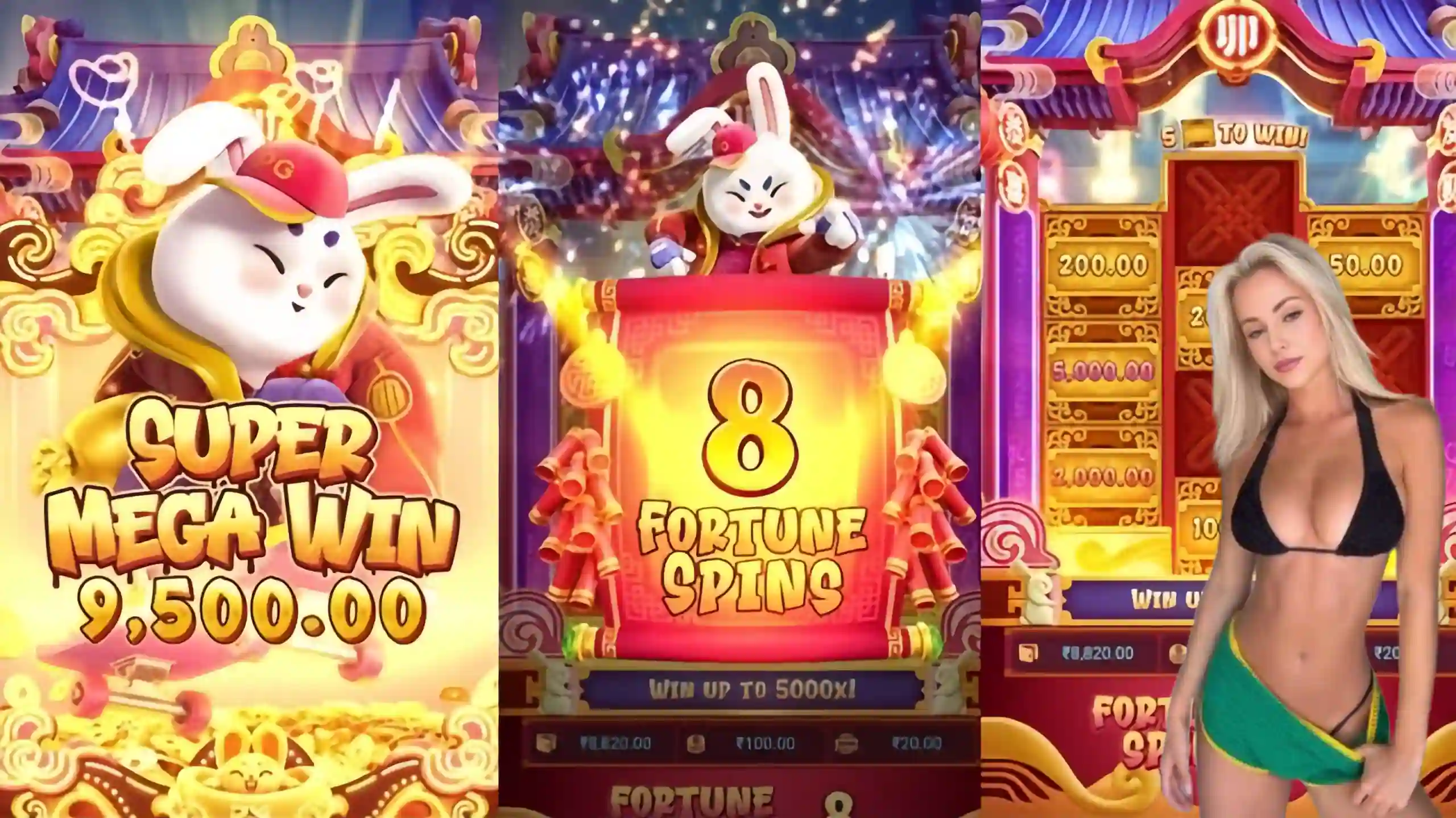 Wild Expansivo Fortune Rabbit kk6 - Coelho Dourado que Expande